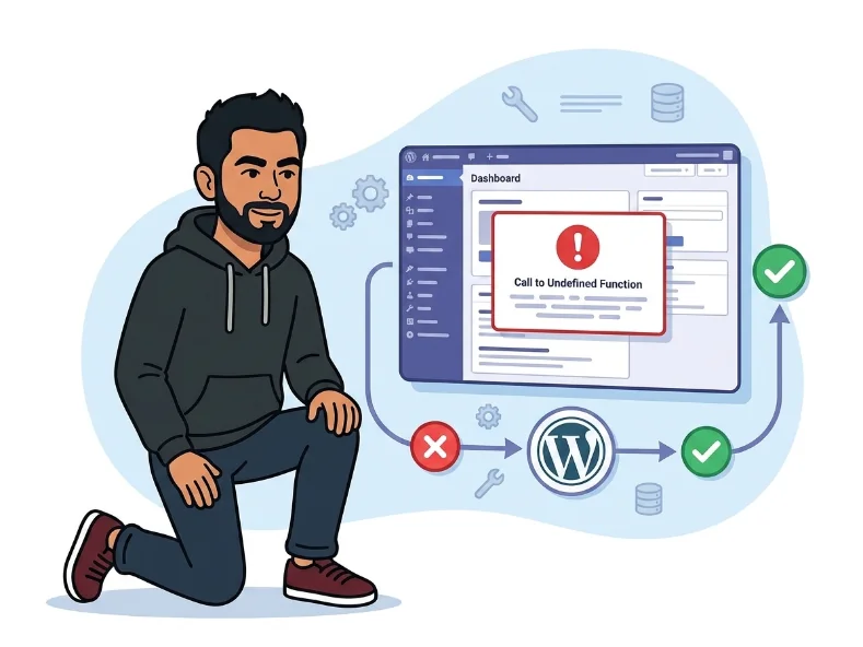 How to Fix WordPress Call to Undefined Function — Complete Guide