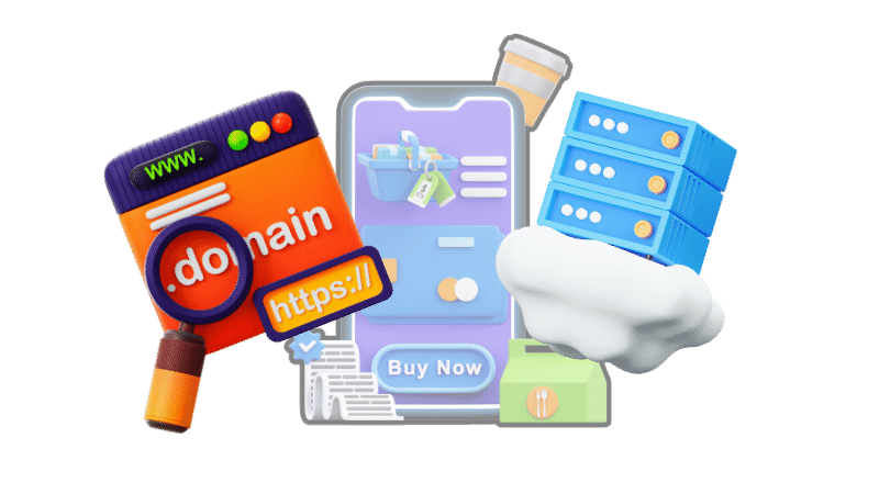 Select the Domain Name and Web Hosting for E-commerce Success