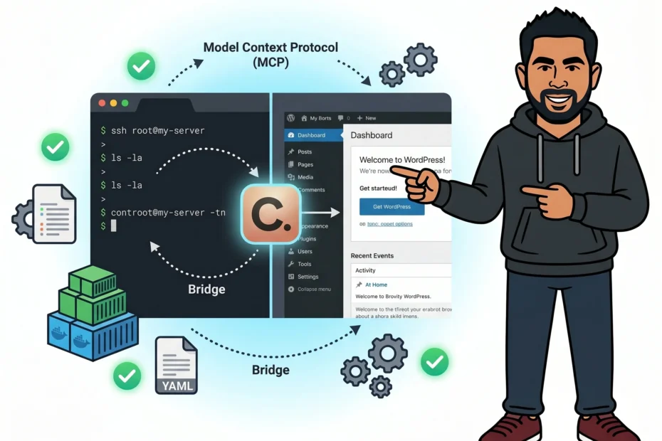 WordPress MCP server Claude AI connection setup on VPS