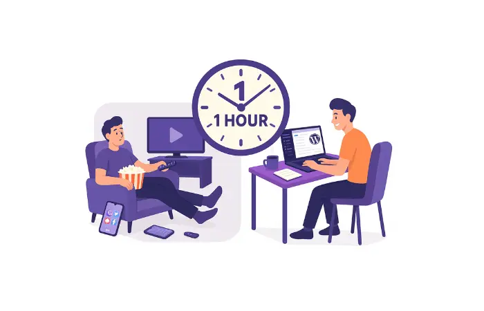 How to Learn WordPress in 1 Hour a Day: My Journey from Movies to Mastery